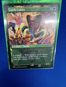 MTG Magic the Gathering Lotus Cobra (307/493) Zendikar Rising LP - Image 2