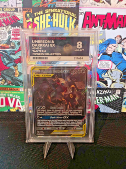 Pokemon TCG - Umbreon & Darkrai GX Black Star Promo #SM241 Sun and Moon - ACE 8 - Image 1