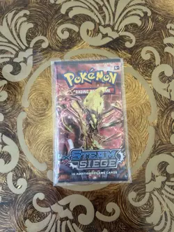 Pokemon Xy Steam Siege Sealed Booster Pack - Image 1