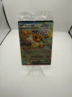 Pokemon Prismatic Evolutions Eevee ex 075/131 Surprise Box Stamped Sealed NM - Image 1