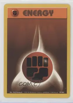 Fighting Energy Pokemon Base Set #97 1999 - Image 1