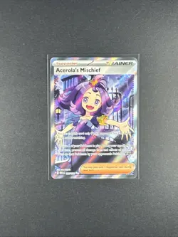 Acerola's Mischief 165/132 Mega Evolution Pokemon Full Art Trainer - Image 1