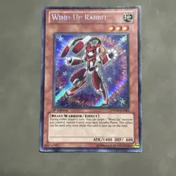 Yugioh Wind-Up Rabbit PHSW-EN083 Secret Rare MP 1st Edition - Image 1