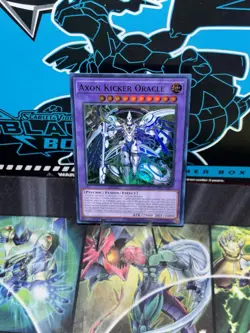 Yugioh! Axon Kicker Oracle DOOD-EN037 Super Rare 1st Edition - Image 1
