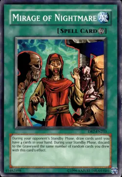 Mirage Of Nightmare - DB2-EN233 - LP - YuGiOh - Image 1