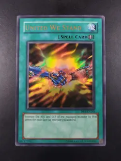 YUGIOH 2004 | UNITED WE STAND | DB1-EN244 | 1ST REPRINT | EX-VG | ULTRA RARE - Image 1