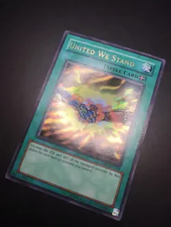 YUGIOH 2004 | UNITED WE STAND | DB1-EN244 | 1ST REPRINT | EX-VG | ULTRA RARE - Image 3