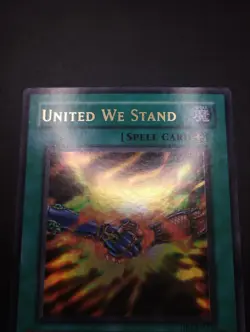YUGIOH 2004 | UNITED WE STAND | DB1-EN244 | 1ST REPRINT | EX-VG | ULTRA RARE - Image 4