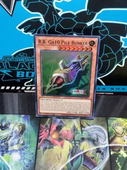Yugioh! R.B. Ga10 Pile Bunker DOOD-EN092 Super Rare 1st Ed NM - Image 1