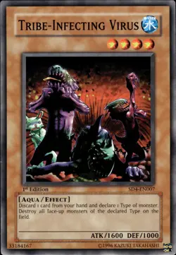 Tribe-Infecting Virus - 1st Edition SD4-EN007 - LP - YuGiOh - Image 1