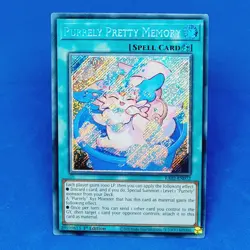 Purrely Pretty Memory RA02-EN072 1st Edition 25th Anniversary Yugioh Card - Image 1