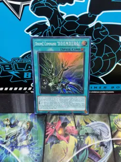 Yugioh! DoomZ Command "D.O.O.M.D.U.R.G." DOOD-EN058 Super Rare 1st Ed NM - Image 3