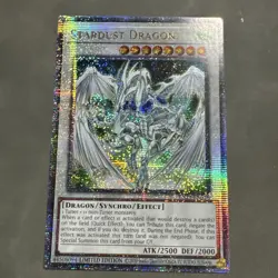 *** STARDUST DRAGON *** QUARTER CENTURY SECRET RARE TN23-EN016 YUGIOH! NM - Image 2