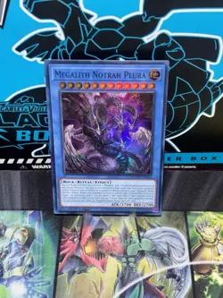 Yugioh! Megalith Notrah Plura DOOD-EN034 Super Rare 1st Ed NM - Image 1