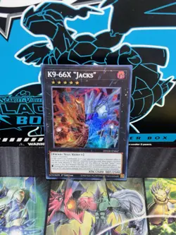 K9-66X "Jacks" - Super Rare - DOOD-EN047 - Yugioh Doom of Dimensions - Image 2