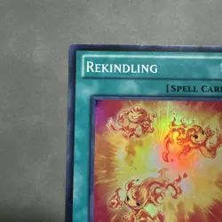 YuGiOh Rekindling TU03-EN004 Turbo Pack Unlimited Super Rare LP - Image 5