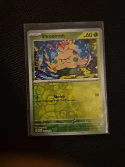 Shroomish 003/198 Scarlet & Violet Base Set Pokemon Card & Reverse Holo 2023 - Image 1