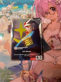 EX Base EXBP-005 Gundam TCG Bandai Card Games Fest 25-26 Stamped Exclusive Promo - Image 1