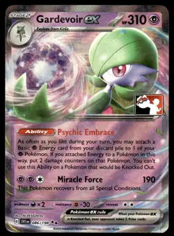 Pokemon TCG Prize Pack Series Cards #086/198 Gardevoir ex - Image 1