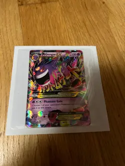Pokemon Mega M Gengar EX Holo Card 35/119 - XY Phantom Forces - Image 1