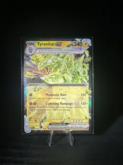 Pokemon Card Tyranitar EX 066/197 Ultra Rare Obsidian Flames NM - Image 1