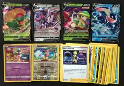 33 X Fusion Strike Pokemon Cards Bundle 4 V Greninja Genesect Breloom Appletun - Image 1