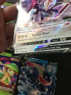33 X Fusion Strike Pokemon Cards Bundle 4 V Greninja Genesect Breloom Appletun - Image 4