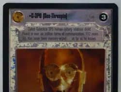 1995 STAR WARS - CCG C-3PO - PREMIERE CARD - Image 2
