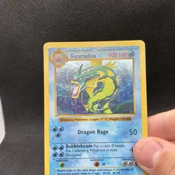 (LP) Gyarados 006/102 Base Set (Shadowless) Holo Rare Vintage Pokemon Card - Image 5