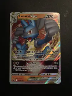 Lucario VSTAR SWSH214 Jumbo Cards Holo - Image 1