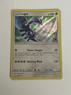 Pokemon TCG Lugia Team-Up Holographic Card 131/181 NM Condition - Image 1