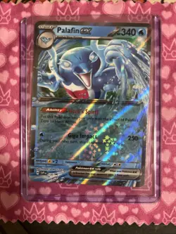Palafin ex 126 Sv: Scarlet & Violet Promo Cards Holo NM - Image 1