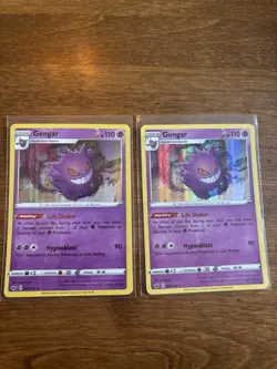 Lot Of 2 Gengar Holo Pokemon Cards 85/202 Pack Fresh - Image 1