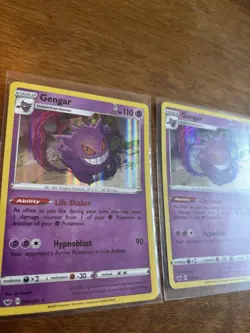 Lot Of 2 Gengar Holo Pokemon Cards 85/202 Pack Fresh - Image 3
