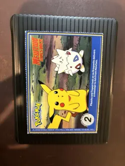 Pikachu 1999 Original 151 Pokemon Burger King PokeTrivia Trading Card #25 - Image 2