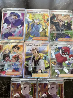 Pokemon TCG 8 Card Trainer Lot - Image 2