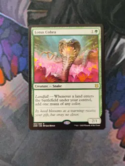 Lotus Cobra | Zendikar Rising | % Off 2+* | NM | MTG - Image 1