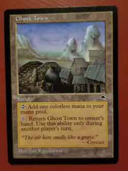 2x MTG Magic the Gathering Ghost Town Tempest NM - Image 1