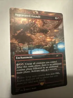 Aggravated Assault (Borderless) Secret Lair Drop Regular - Image 2