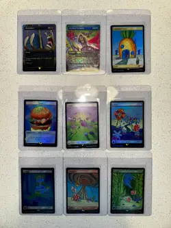 MTG Secret Lair SpongeBob SquarePants Foil Edition Set + Promo + Dismember - Image 5