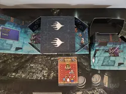 🟣 MTG Final Fantasy Pre-release Empty Box w/ Tokens & Punch-Outs Intact - Image 1