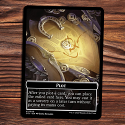Plot Token - Outlaws of Thunder Junction - Magic the Gathering - Image 1