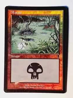 FOIL Marais 342 - Swamp MTG Magic Ody Odyssey MTG Magic VF - Image 1