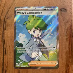 Wally's Compassion 176/132 Full Art Ultra Rare - Pokemon TCG: Mega Evolution NM - Image 1