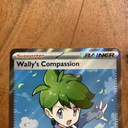 Wally's Compassion 176/132 Full Art Ultra Rare - Pokemon TCG: Mega Evolution NM - Image 3