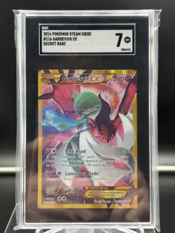 2016 Pokemon TCG - Gardevoir EX - Steam Siege Secret Rare No. 116/114 | SGC 7 - Image 1
