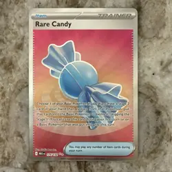 Rare Candy Full Art Ultra Rare 175/132 Pokemon Mega Evolution English - Image 1