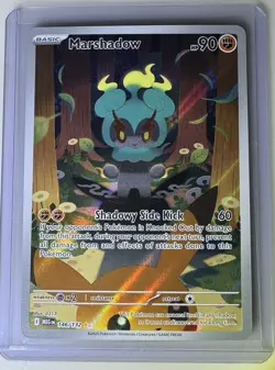 Pokemon TCG Mega Evolution Marshadow 146/132 IR Illustration Rare NM Excellent! - Image 1