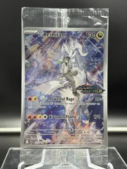 2025 Pokemon TCG - N’s Reshiram - Journey Together Box Topper No. 167/159 | NM - Image 1