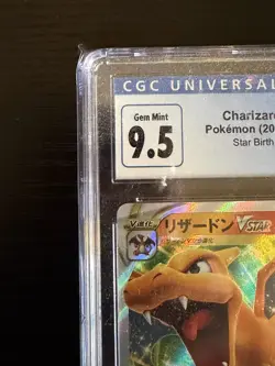 2022 Pokemon Japanese Star Birth Charizard VSTAR CGC 10 - Image 2